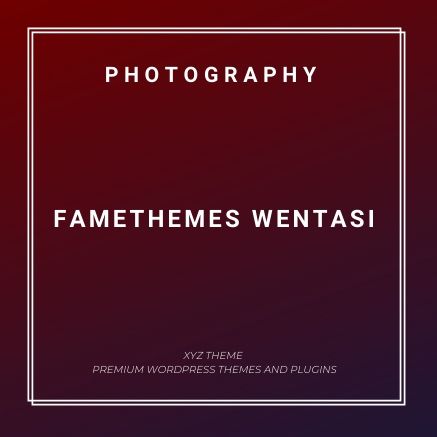 Download FameThemes  Wentasi WordPress Theme 2 0 1 XYZ Theme