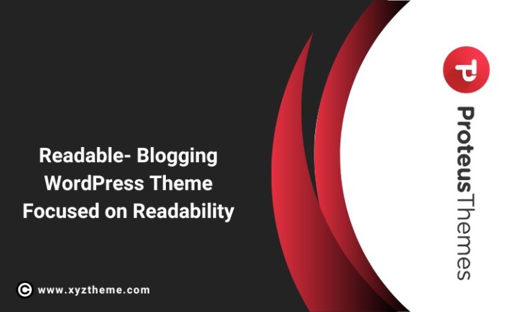 Readable – Blogging WordPress Theme Focused on Readability