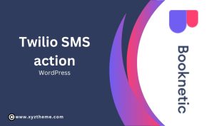 Twilio SMS action for Booknetic workflows