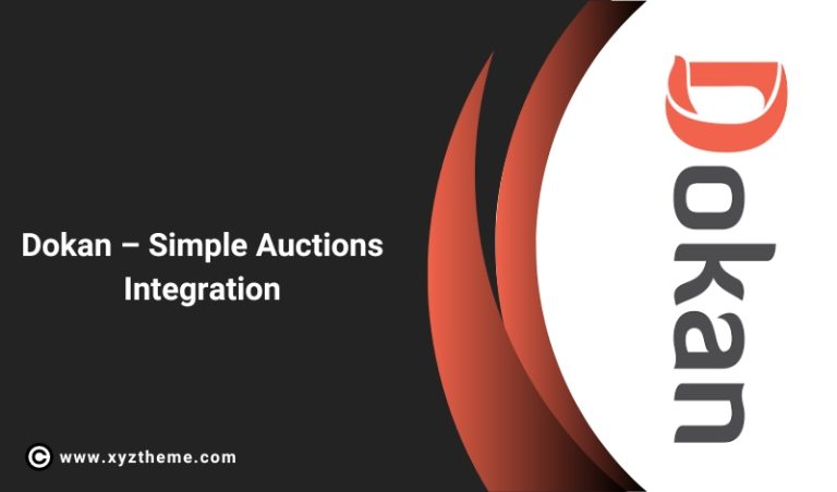 Dokan – Simple Auctions Integration
