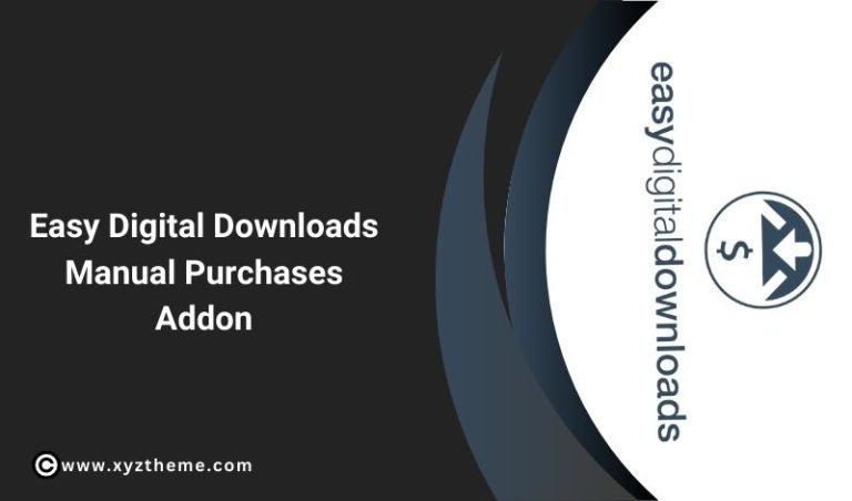 Easy Digital Downloads Manual Purchases