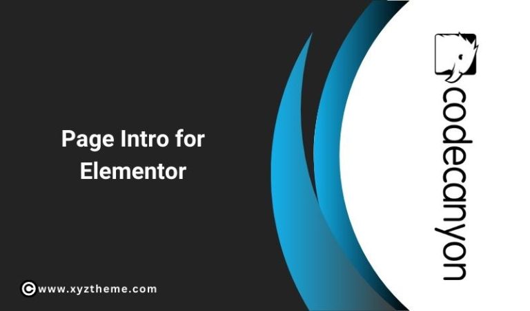 Page Intro for Elementor WordPress Plugin