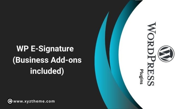 WP E-Signature (Business Add-ons)