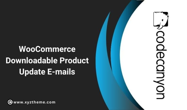 WooCommerce Downloadable Product Update E-mails