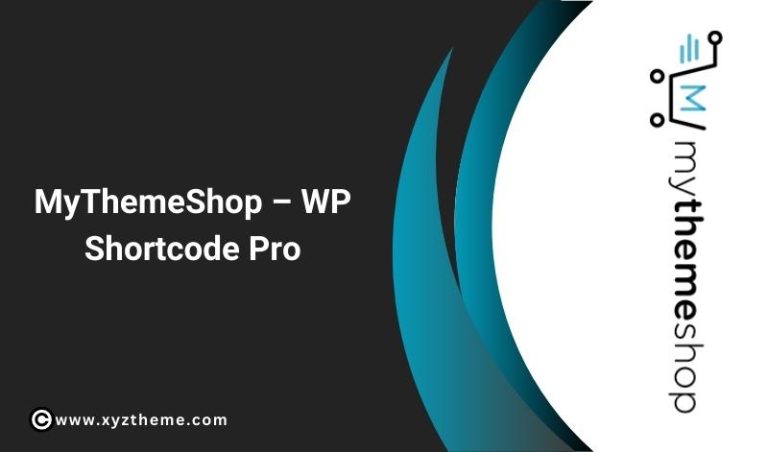MyThemehop – WP Shortcode Pro
