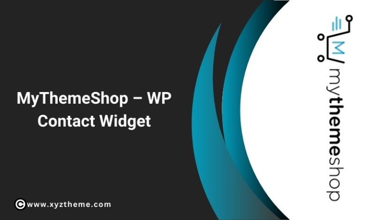 MyThemehop – WP Contact Widget