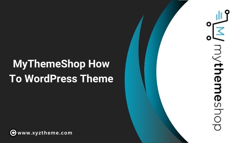 MyThemehop How To WordPress Theme 1.3.5