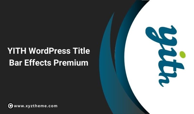 YITH Wordpress Title Bar Effects Premium