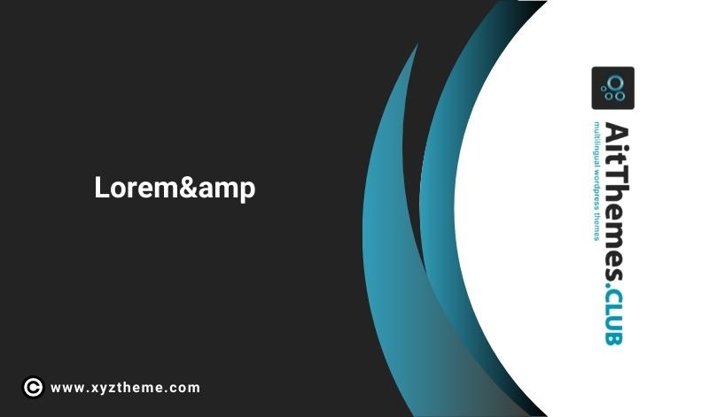 LoremandIpsum Corporate WordPress Theme 1.3