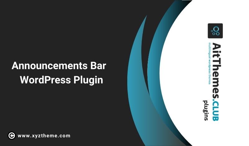 Announcements Bar WordPress Plugin 3.0.2
