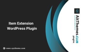 Item Extension WordPress Plugin