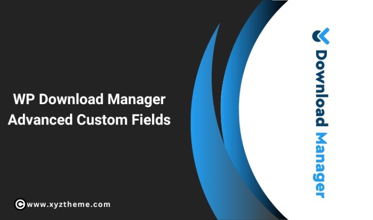 WP Download Manager Advanced Custom Fields