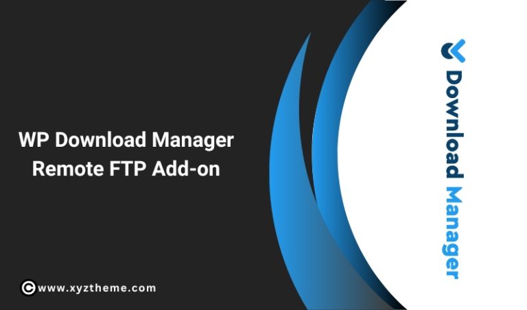 WP Download Manager Remote FTP Add – on
