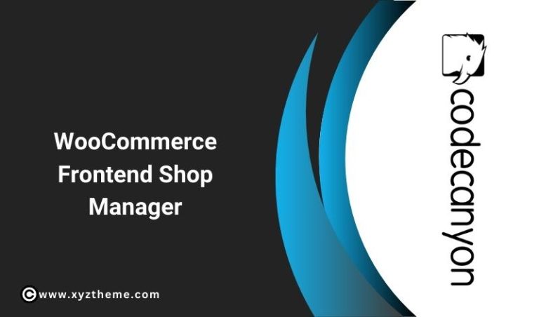 WooCommerce Frontend Shop Manager