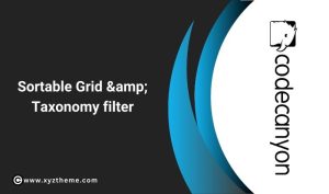 Sortable Grid and Taxonomy filter – WPBakery Builder
