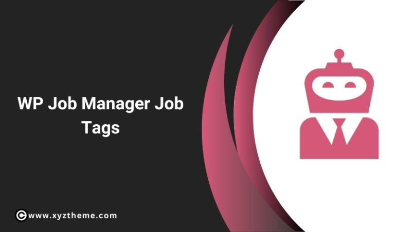 WP Job Manager Job Tags