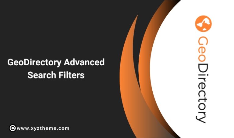 GeoDirectory Advanced Search Filters