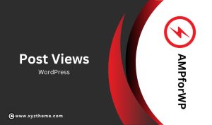 Post Views for AMP