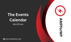 The Events Calendar for AMP