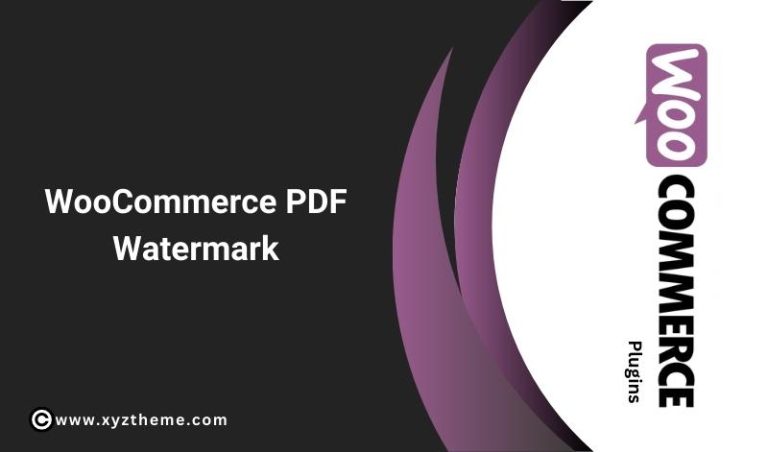 WooCommerce PDF Watermark