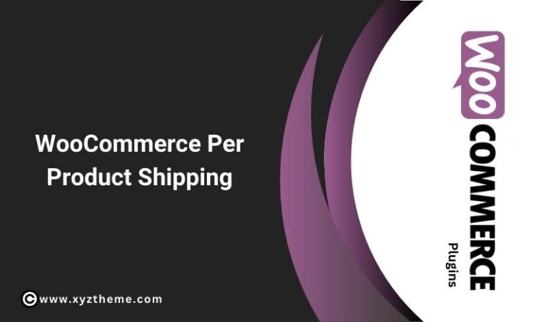 WooCommerce Per Product Shipping