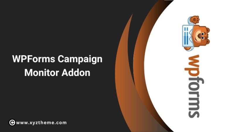 WPForms Campaign Monitor Addon