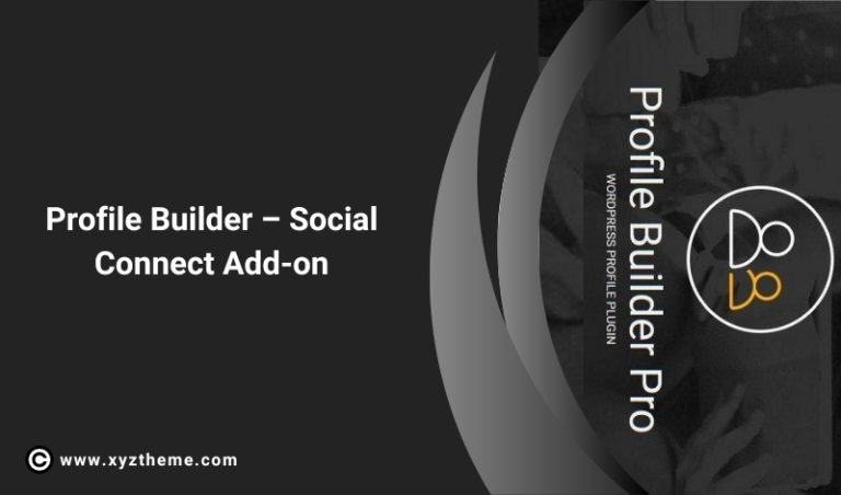 Profile Builder – Social Connect Add-on