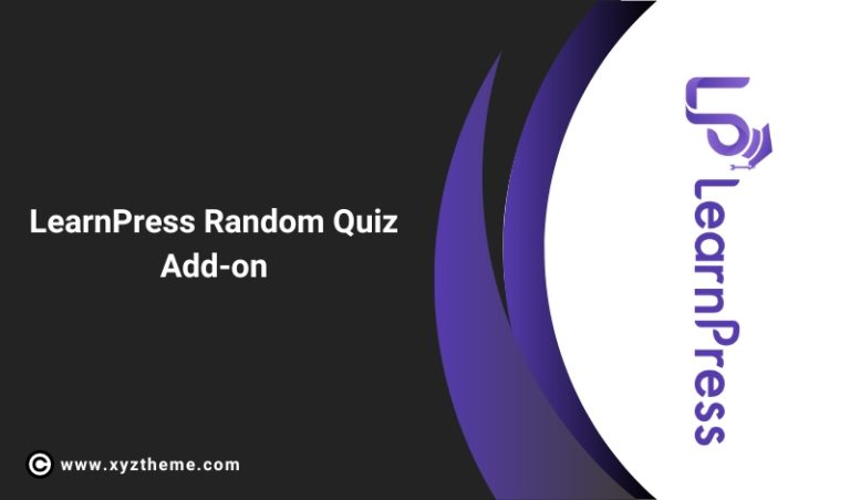 LearnPress Random Quiz Add-on