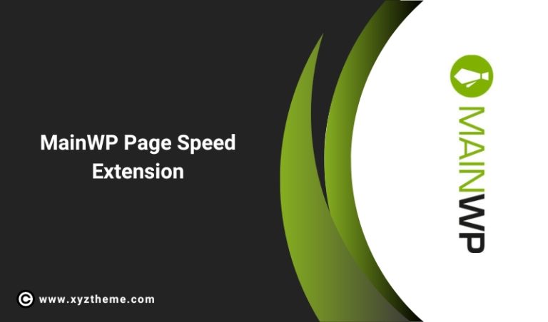 MainWP Page Speed Extension