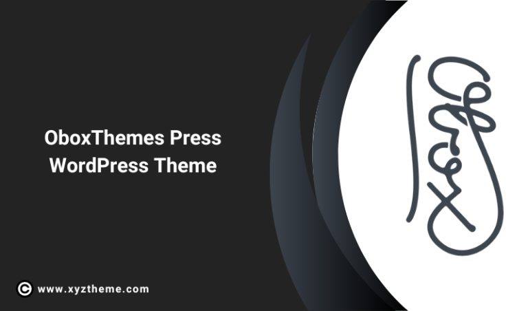 OboxTheme Press WordPress Theme