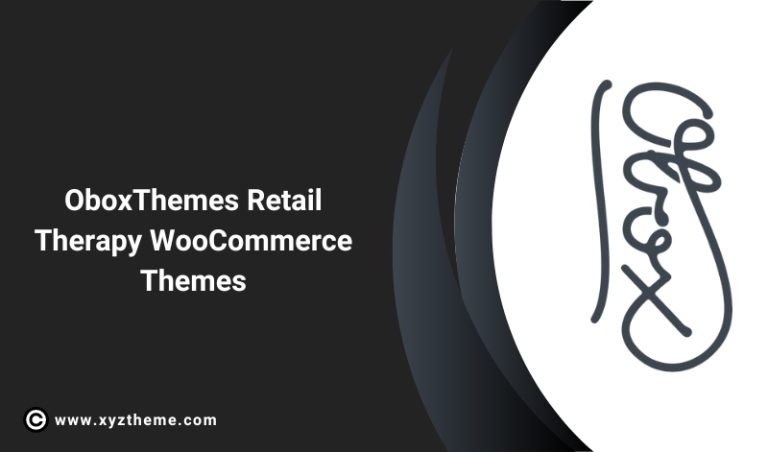 OboxTheme Retail Therapy WooCommerce Theme