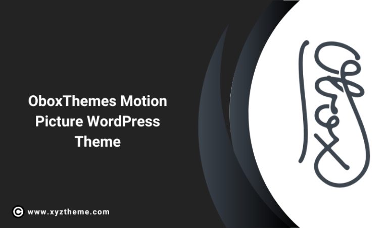 OboxTheme Motion Picture WordPress Theme