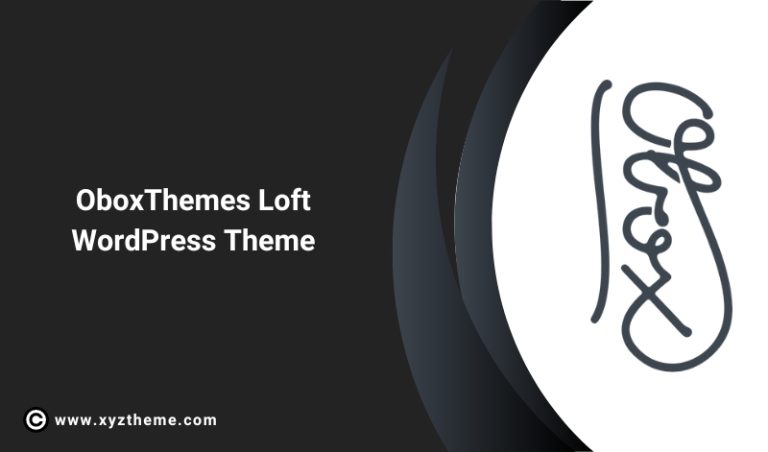OboxTheme Loft WordPress Theme