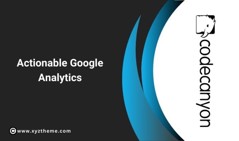 Actionable Google Analytics Version for WooCommerce