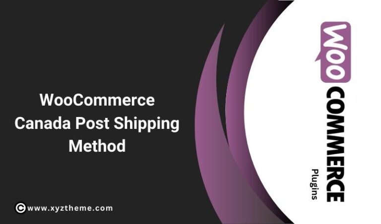 WooCommerce Canada Post Shipping Method