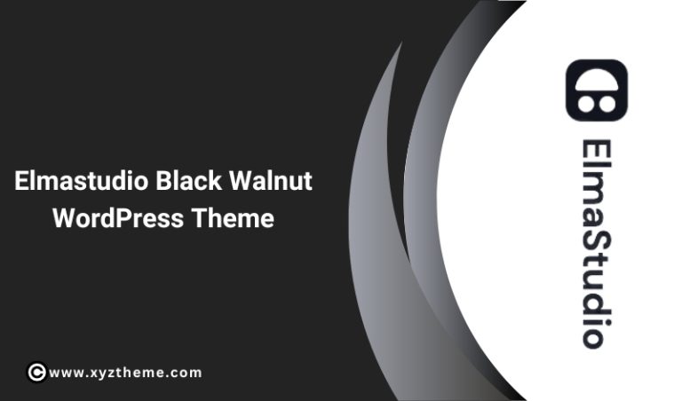 Elmastudio Black Walnut WordPress Theme