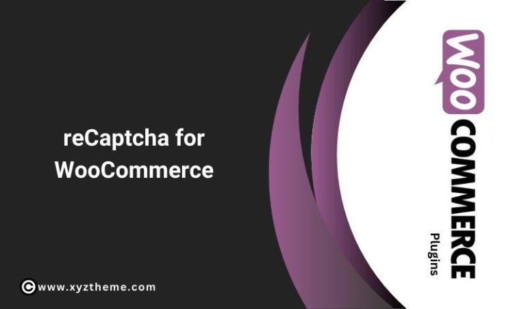 reCaptcha for WooCommerce