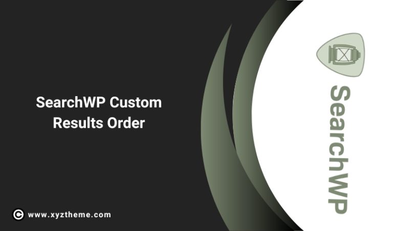 SearchWP Custom Results Order