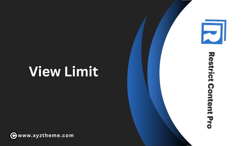 Restrict Content Pro – View Limit 1.0.3