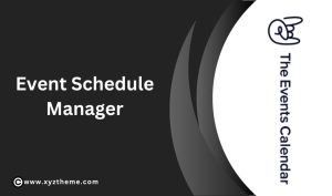 Event Schedule Manager