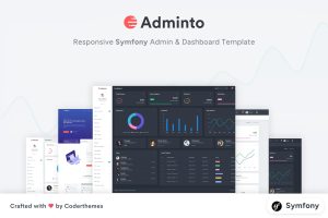 Adminto – Symfony Admin and Dashboard Template