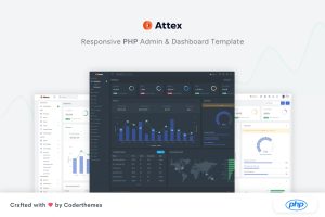 Attex – PHP Admin & Dashboard Template