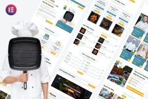 Bipang – BBQ & Grill Restaurant Elementor Template Kit