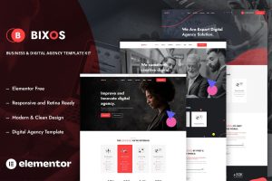 Bixos – Business & Digital Agency Template Kit