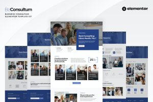 Bizconsultum – Business Consulting Elementor Template Kit