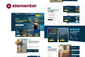 Buster – Tour Guide & Travel Agency Elementor Pro Template Kit