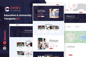 Chisel – Education & University Elementor Template Kit