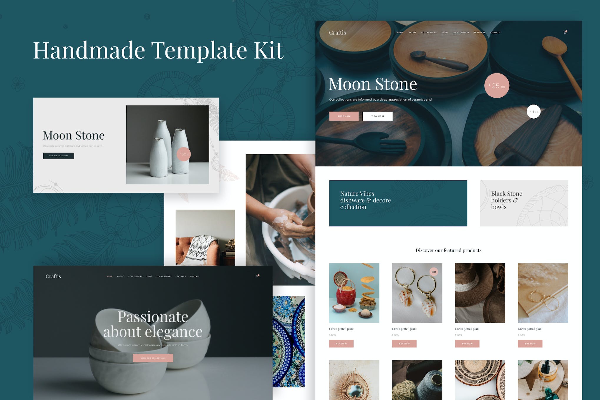 Craftis- Handcraft and Artisan Elementor Template Kit