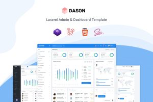 Dason – Laravel Admin & Dashboard Template