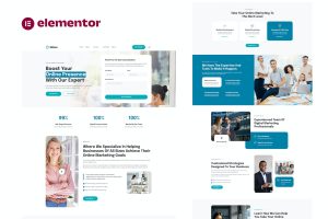 Eklan – Digital Marketing Agency Elementor Template Kit